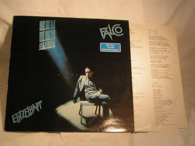 FALCO  -  EINZELHAFT !! ( LP ) * 1.D-Pressung * VINYL NEAR MINT *