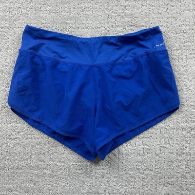 Hind Shorts Womens M Blue Mesh 3.5 In Lined Running Breathable Athletic