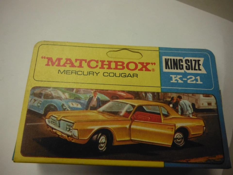 Rare Find Matchbox K-21 King Size Mercury Cougar - New in Original Box - Image 3 of 4