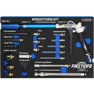 Adjustable Air Flow | Two-Way Taiwan Air Blow Gun Windstorm Master Kit