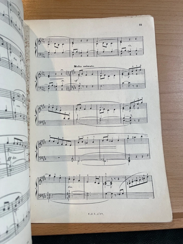 Léon Boellmann Heures mystique pour orgue ou harmonium vol. 1 partition Enoch - Photo 3/4