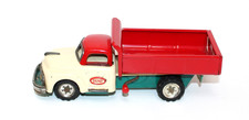 SSS Japan Tin Friction 1954 Studebaker Dump Truck 7.5" 50s Very Nice