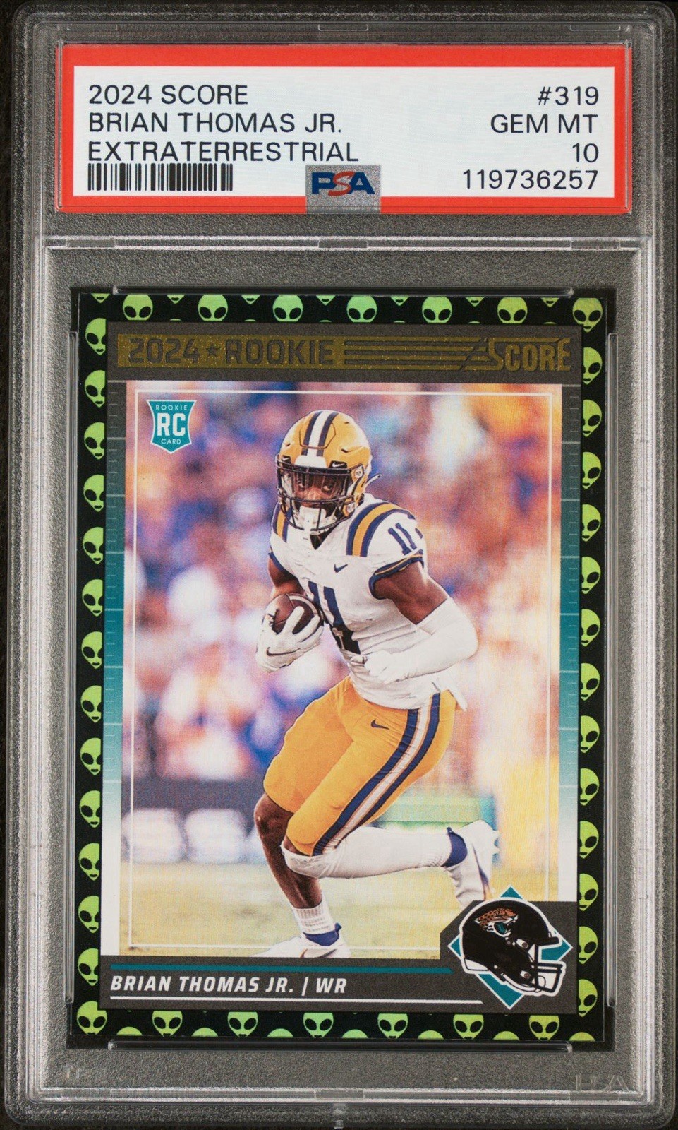 Brian Thomas Panini Score #319 Extraterrestrial