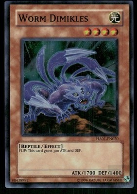 WORM DIMIKLES HA01-EN020 SR YU-GI-OH UNLIMITED NM/M
