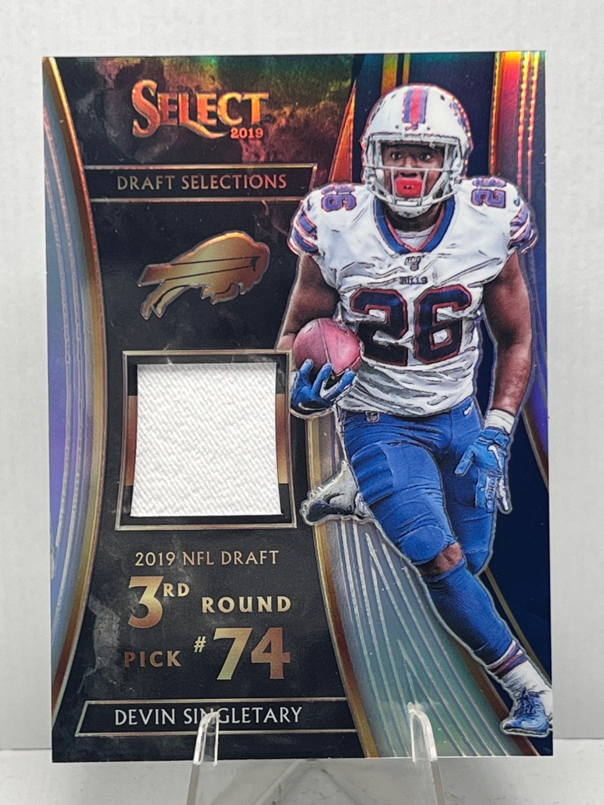 Devin Singletary Panini Select Draft Selections Memorabilia Prizm #DS25 Base