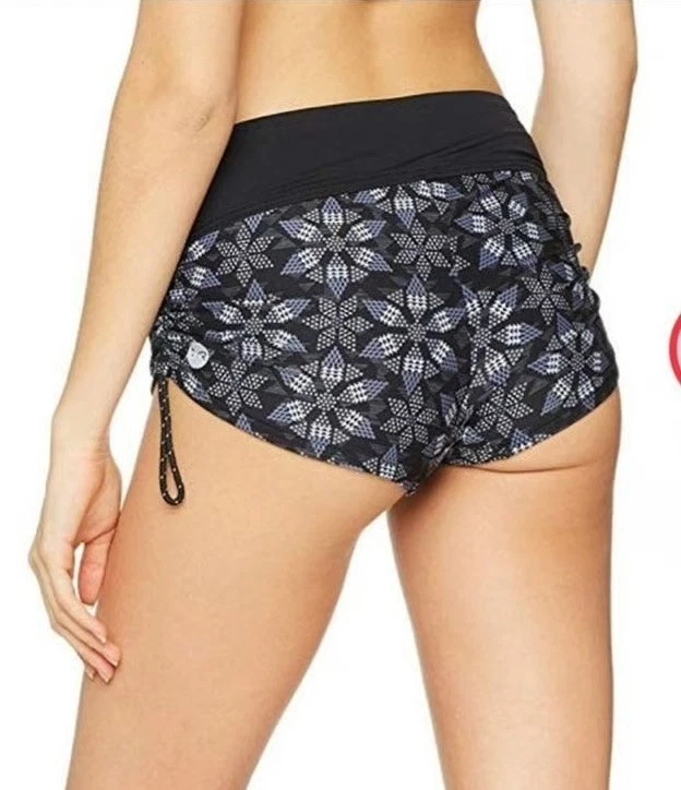 Pantalones cortos de natación TYR L104949 para mujer negros/grises Edessa Della talla M/8 Foto 3 de 3