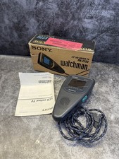 Vintage Sony Watchman FDL-E22U portatile LCD a colori TV 2,2"