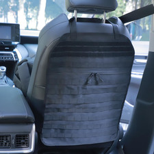 Car Seat Back Organizer, Tactical Molle Vehicle Panel Universal Fit Car Backs...
