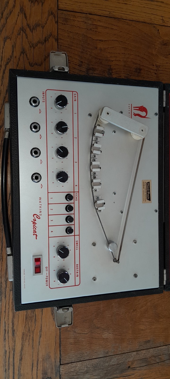 Vintage 1970 /  80??s Wem Watkins Copicat Super IC Tape Echo Delay