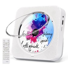 CD Player Portable, Bluetooth CD Players for Home with Remote Control HiFi St...
