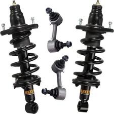 OREDY 4PC Rear Struts  Sway Bar Links Kit Assembly Replacement for 2007 2008.