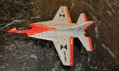 Matchbox Skybusters 2001 Stealth Fighter MBAF in silber/rot [2] - ohne OVP