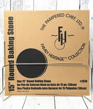 The Pampered Chef Large 15  Baking Stone 1370...