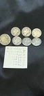 SEVENcoins1917pMercury Dime,fasces-bands/tail Clear +5 More, And Buff. nickel ￼￼