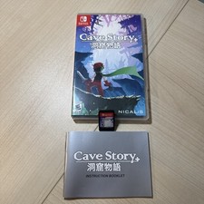 Cave Story+ With Manual Nintendo Switch Video Game - Tested Works - Fast Ship