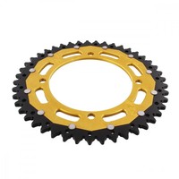 Kettenrad Alu Gold 45-ZäHne 520-Teilung FüR Yamaha XT 600 EH Bj. 1990-2003