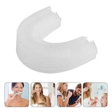 2 Pcs U Shape Silicone Toothbrush Replacement for Electric Toothbrush