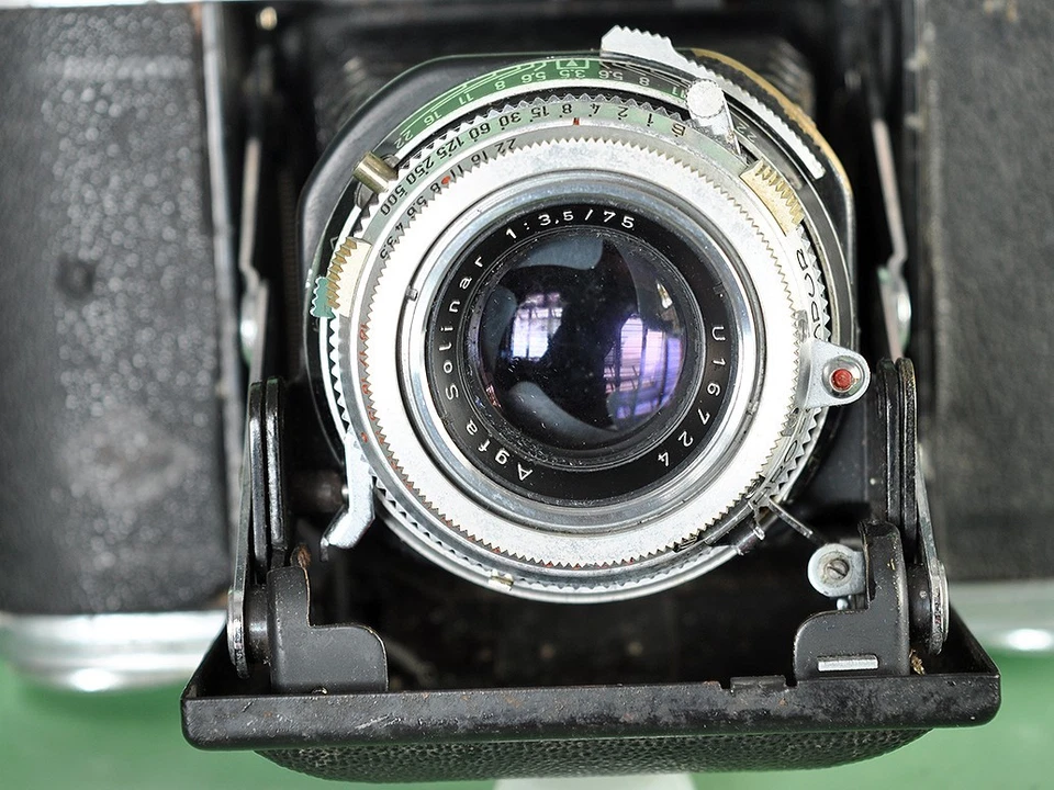 Cámara fotográfica Agfa Super Isolette telémetro 120 con lente Solinar de 3,5/75 mm Foto 4 de 4