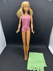 Vintage 1187 Sun Set Malibu PJ Barbie Doll w Original Swimsuit - 1970 JAPAN
