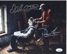 David Howard Thornton & Damien Leone signed 8x10 Photo Art the Clown Director Wr