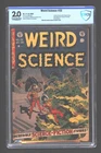 Weird Science #22  CGC 2.0   1953  Tape on inside cover   Wally Wood Cover