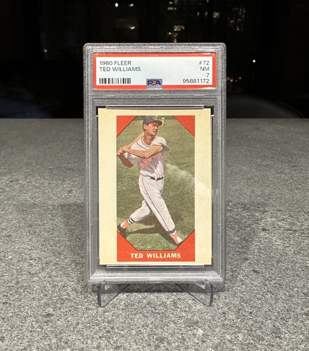 1960 Fleer Baseball Greats - Ted Williams #72 PSA 7 - Boston Red Sox