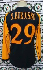 N.BURDISSO ROMA 2010/2011 MATCH WORN SHIRT MAGLIA CALCIO FOOTBALL SOCCER JERSEY 