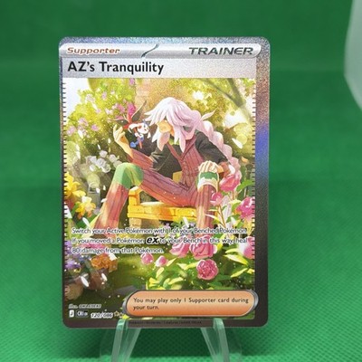 Pokemon AZ's Tranquility - 120/086 Chaos Rising SIR Crazy Bad Centering