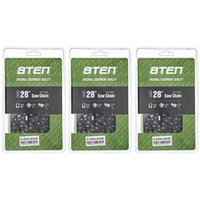 Full Chisel Chainsaw Chain 28 Inch .063 3/8 92DL for Stihl MS 441 660 661 3 Pack