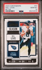 2023 CONTENDERS RETAIL #97 WILL LEVIS PSA 10