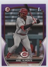 2023 Bowman Prospects Purple 10/250 Ariel Almonte #BP-78 0nr3