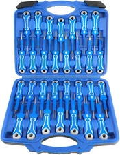 DPTOOL 30Pcs Electrical Terminal Removal Tool Kit Automotive Universal Pin... 