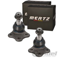 2X Mertz Traggelenke Vorne Beidseitig Passend FÜR Ford Galaxy Mondeo S-MAX