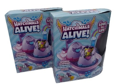 Hatchimals Alive, 6 PACK Make a Splash Playset with 15 Accessories New A1
