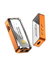DAC USB C Ampli Casque Dongle DAC Portable CS43198 Orange Sorties 3,5 mm