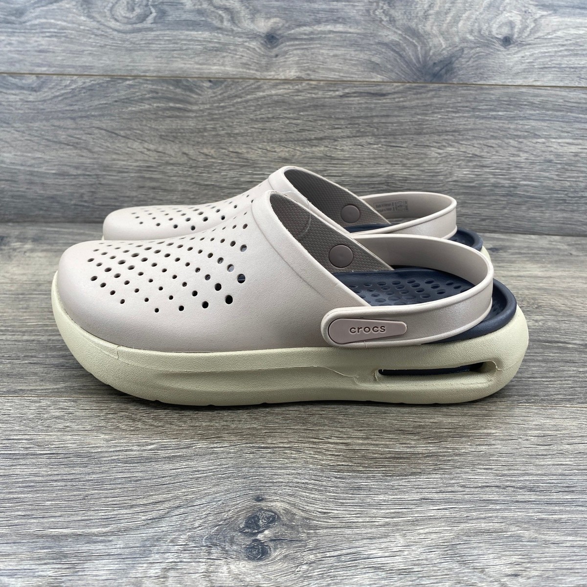 Crocs Inmotion Clog Taupe Platform LiteRide Mens 8 Womens 10  display picture 1