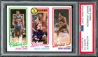 Magic Johnson Signed 1980 Topps RC Los Angeles Lakers Sig 10 PSA/DNA