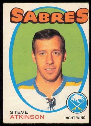 Steve Atkinson #162 1971 O-Pee-Chee card