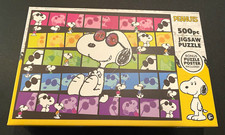 RoseArt Peanuts Snoopy Joe Cool 500-Piece Jigsaw Puzzle, Poster