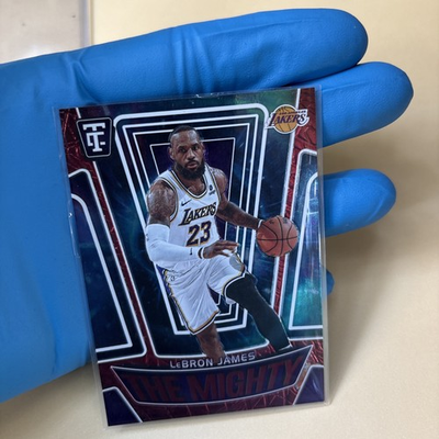 #ad 2024 25 Panini The Mighty LeBron James #2 Mirror Red 99 $45.99