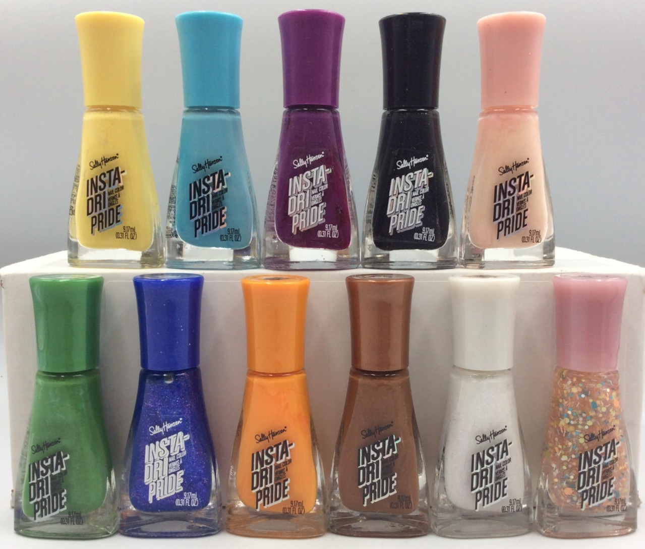 Sally Hansen Insta Dri Nail Polish Pride Collection, SET OF 11
