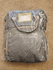 Grey Diaper Bag With Foldable Changing Mat NEW