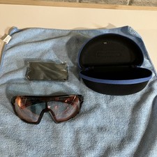 Tifosi Sledge - Matte Black Frame - Clarion Red Fototec Sunglasses