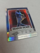 2021 Panini Contenders - Season Ticket Bo Bichette #38 Optic Red Prizm