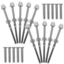 10 Sets Wire Railing Stair Cable Tensioner Kits for Decks System
