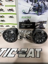 KICKER 45KMTC8 8" Loaded Marine Wake Tower Enclosures 45KM84L Speakers Black