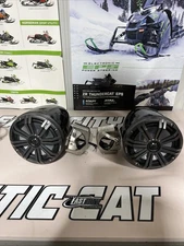 KICKER 45KMTC8 8" Loaded Marine Wake Tower Enclosures 45KM84L Speakers Black