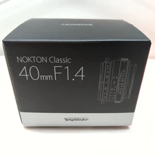 Voigtlander Nokton Classic 40mm F/1.4 Lens for Leica M VM [Unused / Open Box]