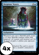 Deeproot Waters - Playset (x4) - Commander: the Lost Caverns of Ixalan