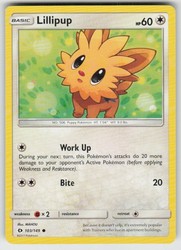 Lillipup 103/149 Sun & Moon Base Set